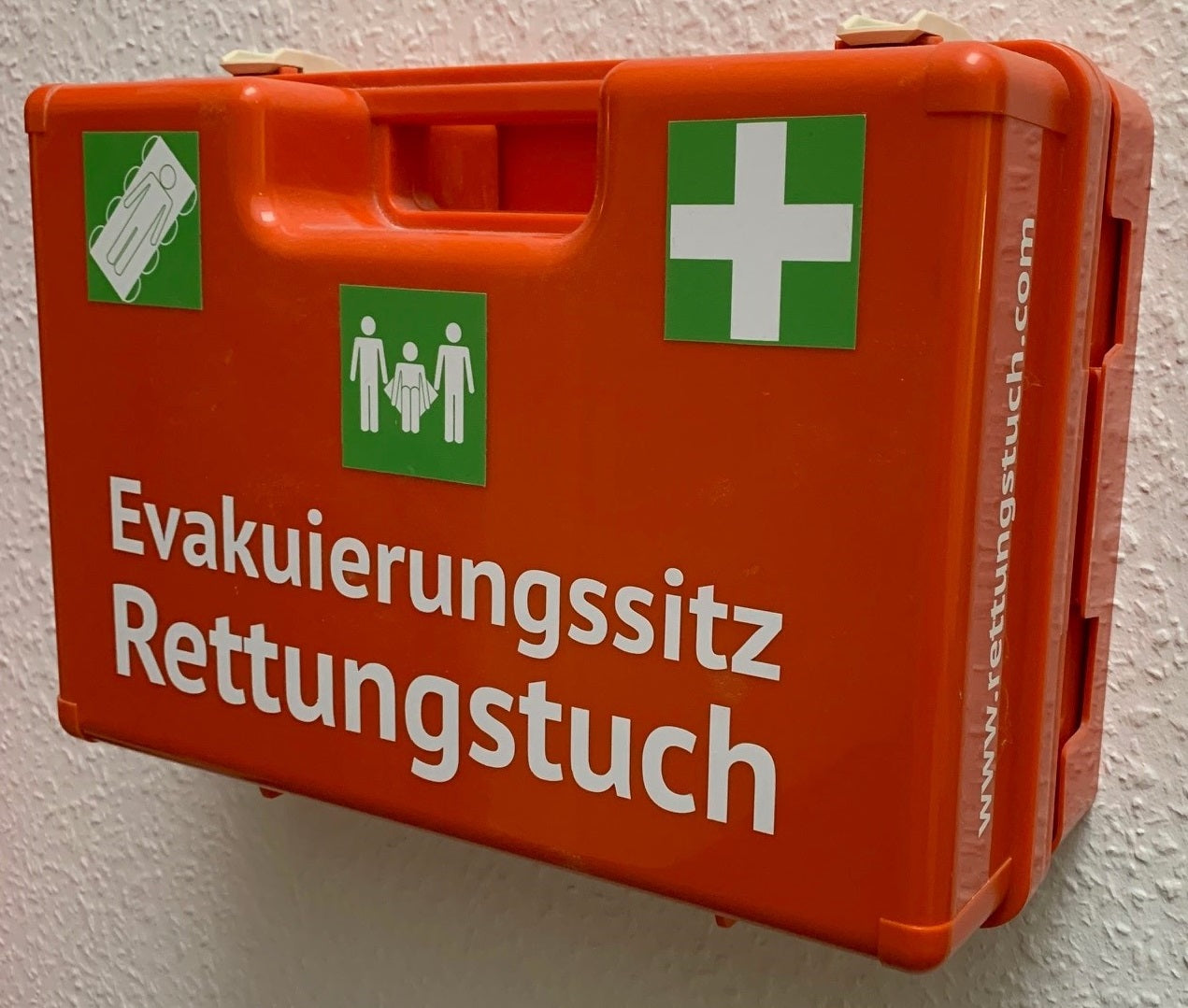 Wandkasten groß, für Rettungs- und Evakuierungstücher